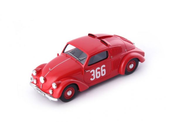 Autocult ATC07015 MERCEDES 150H N.366 SPORT SEDAN 1934 RED 1:43 Modellino