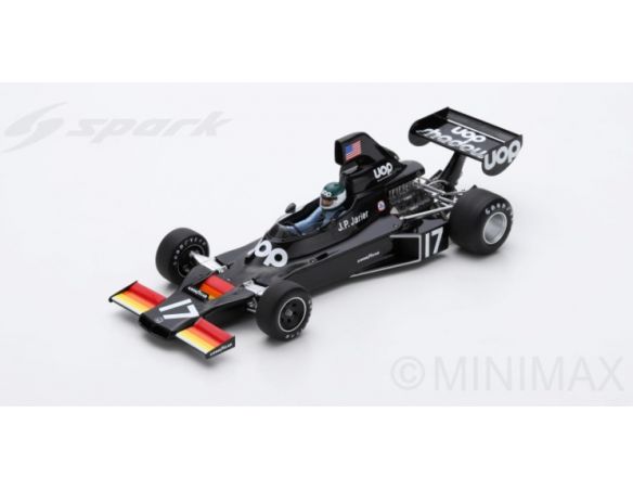 Spark Model S18369 SHADOW DN5 J.P.JARIER 1975 N.17 DNF BRAZIL GP 1:18 Modellino
