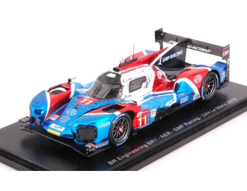 Spark Model S7008 BR ENGINEERING BR1 N.11 DNF LM 2018 V.PETROV-M.ALESHIN-J.BUTTON 1:43 Modellino