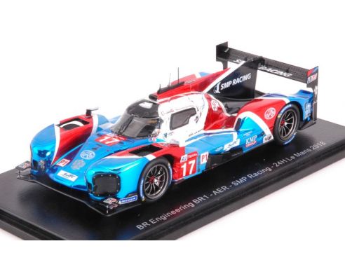 Spark Model S7009 BR ENGINEERING BR1 N.17 DNF LM 2018 S.SARRAZIN-E.ORUDZHEV-ISAAKYAN 1:43 Modellino