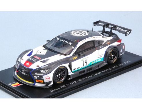 Spark Model SB211 LEXUS RC F GT3 N.14 24 H SPA 2018 M.SEEFRIED-C.KLIEN-A.COSTA 1:43 Modellino
