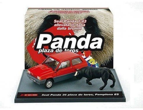 Brumm S06-02 SEAT PANDA 34 PLAZA DE TOROS 1/43 Modellino