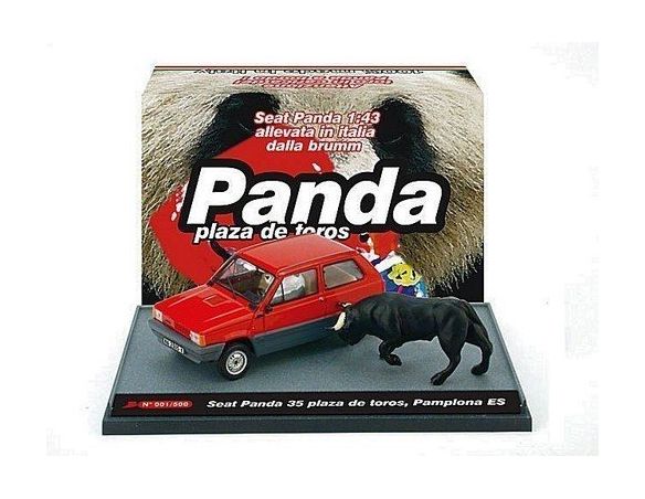 Brumm S06-02 SEAT PANDA 34 PLAZA DE TOROS 1/43 Modellino