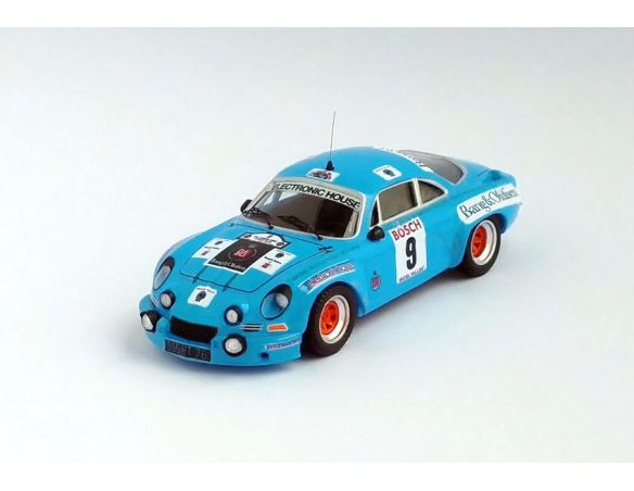 Trofeu TFRRBE04 ALPINE A110 N.9 YPRES RALLY 1975 NUSBAUER/JIMMY 1:43 Modellino