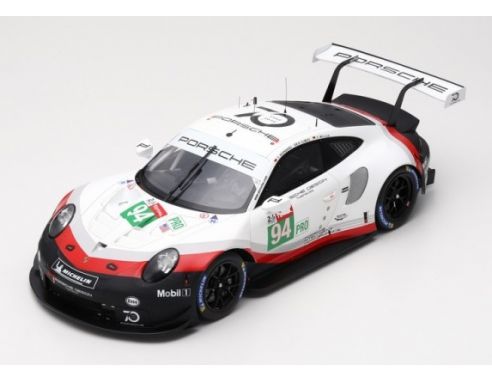 Spark Model S12014 PORSCHE 911 RSR N.94 56th LM 2018 R.DUMAS-T.BERNHARD-S.MULLER 1:12 Modellino