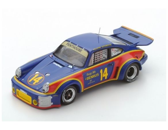 Spark Model S18SE76 PORSCHE 911 CARRERA RSR 3.0 N.14 WINNER 12 H SEBRING 1976 HOLBERT-KEY. Modellino