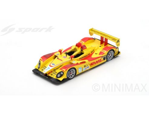 Spark Model S43SE08 PORSCHE RS SPYDER N.7 WINNER 12 H SEBRING 2008 DUMAS-BERNHARD-COLLARD Modellino