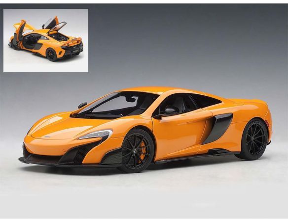 Auto Art / Gateway AA76048 MC LAREN 675LT 2016 ORANGE 1:18 Modellino