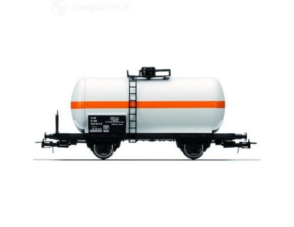 Lima HL6015 FS Carro cisterna con terrazzino frenatore bianco arancio HO 1:87