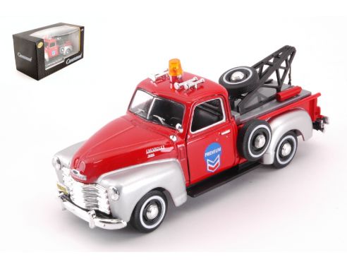 Cararama Motorama CA4-13860 CHEVROLET C3100 PICKUP TOW TRUCK RED 1:43 Modellino