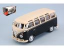Cararama Motorama CA4-60343 VW T1 SAMBA BUS BLACK/CREAM 1:43 Modellino