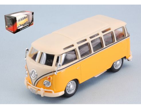 Cararama Motorama CA60330Y VW T1 SAMBA YELLOW/CREAM 1:43 Modellino