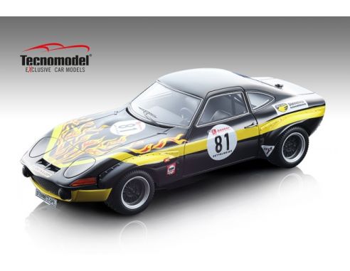 Tecnomodel TMD18133C OPEL GT 1900 N.81 22nd 500 KM NURBURGRING 1971 G.SCHULER-D.FROHLICH 1:18 Modellino