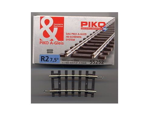 Piko 55207 Binario di compensazione/adattatore/transizione 62 mm H0 Accessori