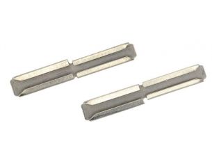 PIKO 55293 - Giunzioni di compensazione in metallo per binario H0 Modellino 6 pz