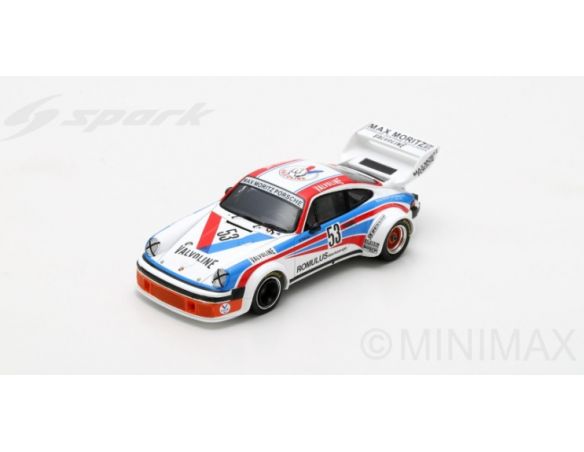 Spark Model SG396 PORSCHE 934 N.53 DRM ZOLDER 1977 EDGAR DOREN 1:43 Modellino