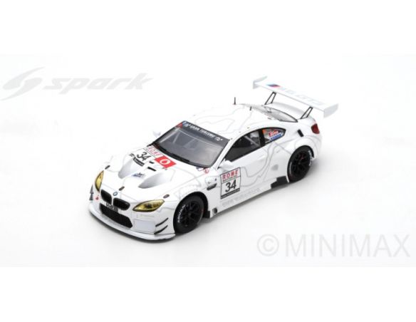 Spark Model SG427 BMW M6 GT3 N.34 Rd.9 WALKENHORST VLN 2018 KROGNES-PITTARD-ADAMS 1:43 Modellino