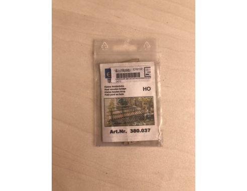 ER DECOR 380.037 - Ponte in Legno Reale H0 Modellismo