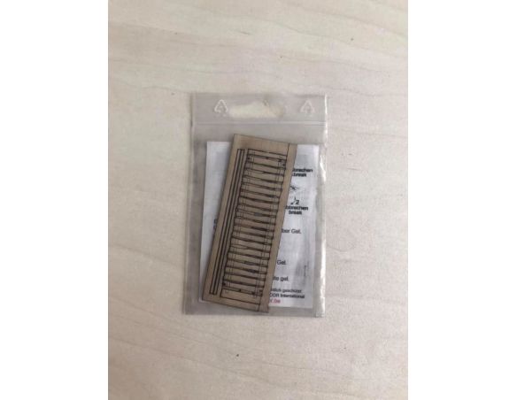 ER DECOR 380.037 - Ponte in Legno Reale H0 Modellismo