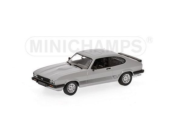 Minichamps PM400082228 FORD CAPRI III 1982 GREY 1:43 Modellino