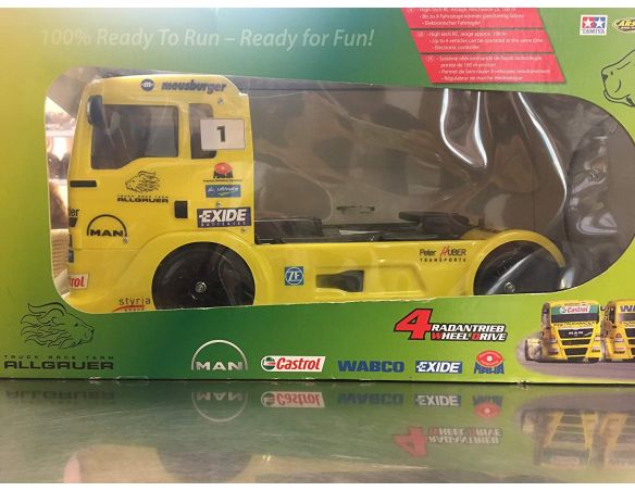 CARSON 709011 Camion Radiocomando Truck Race Team ALLGAUER 1:15 Modellino SCATOLA ROVINATA