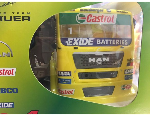 CARSON 709011 Camion Radiocomando Truck Race Team ALLGAUER 1:15 Modellino SCATOLA ROVINATA