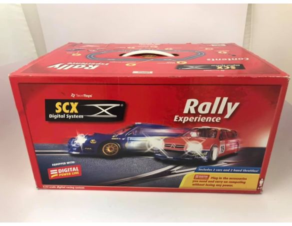 SCX 10010 Esperienza Rally auto e pista 1:32 Digital Racing System BOX ROVINATO