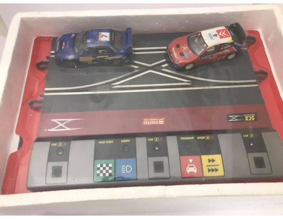 SCX 10010 Esperienza Rally auto e pista 1:32 Digital Racing System BOX ROVINATO SCX 10010 Esperienza Rally auto e pista 1:32 Digital Racing System BOX ROVINATO