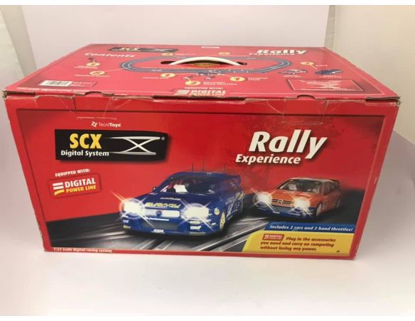 SCX 10010 Esperienza Rally auto e pista 1:32 Digital Racing System BOX ROVINATO SCX 10010 Esperienza Rally auto e pista 1:32 Digital Racing System BOX ROVINATO