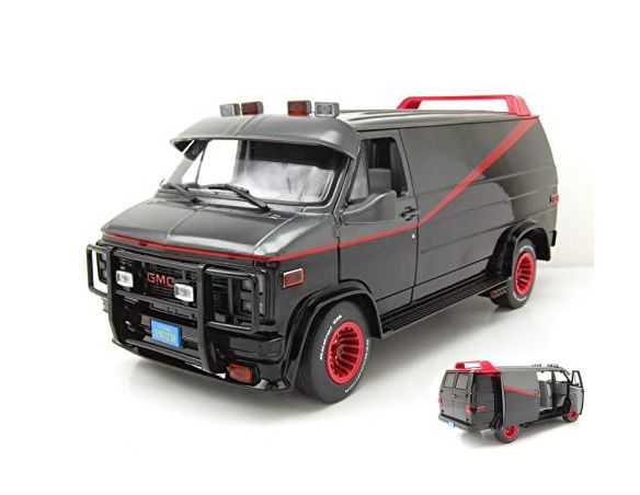 Greenlight GREEN13521 GMC VANDURA A-TEAM VAN 1983 1:18 Modellino