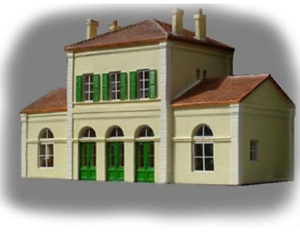 HORNBY Rivarossi HC8029 - Stazione ferroviaria FS a tre moduli Modellismo