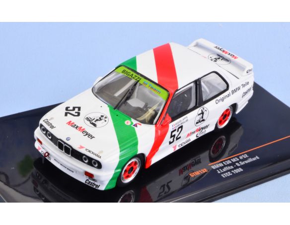 Ixo model GTM132 BMW M3 E30 N.52 ETCC 1988  LAFFITE-GROUILLARD 1:43 Modellino