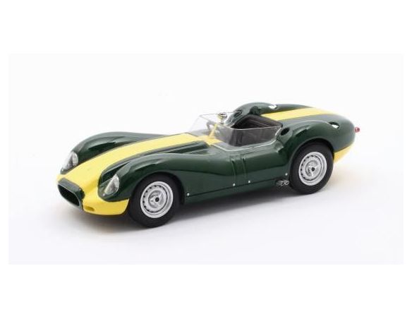 Matrix MX41001-021 LISTER JAGUAR KNOBBLY 1957 GREEN 1:43 Modellino