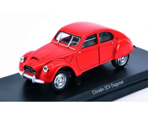 Norev NV151395 CITROEN 2CV DAGONET 1956 RED 1:43 Modellino