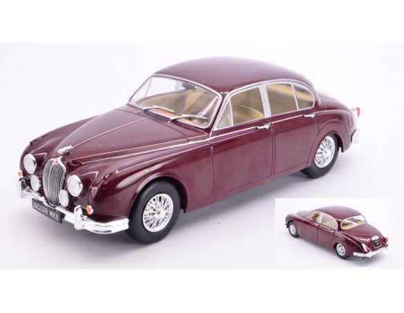 White Box WB124029 JAGUAR MK II 1960 AMARANT 1:24 Modellino