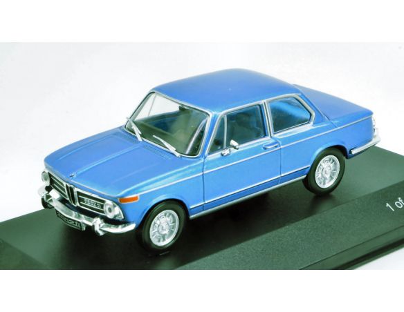 White Box WB295 BMW 2002 Ti 1968 METALLIC BLUE 1:43 Modellino