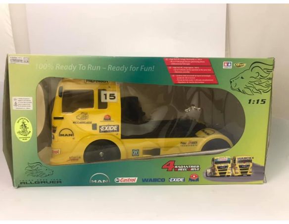 CARSON 709015 Camion Radiocomando Race Truck 2010 N.15 RTR 1:15 SCATOLA ROVINATA