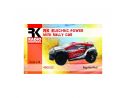 Radio Kontrol 4500-02 Auto da Rally RTR Mini Reptile Red 1:18 Radiocomando