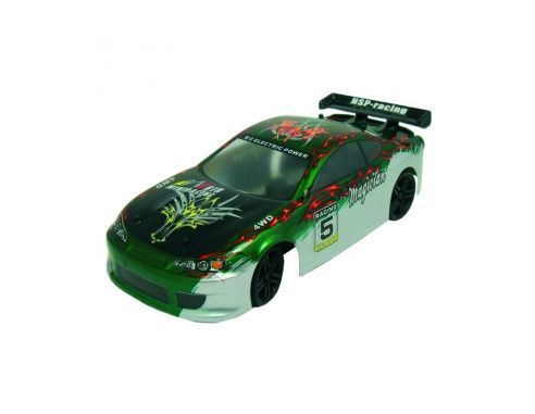 Radio Kontrol 4300-02 Auto Drift Radiocomandata RTR Magician Drift Green 1:18