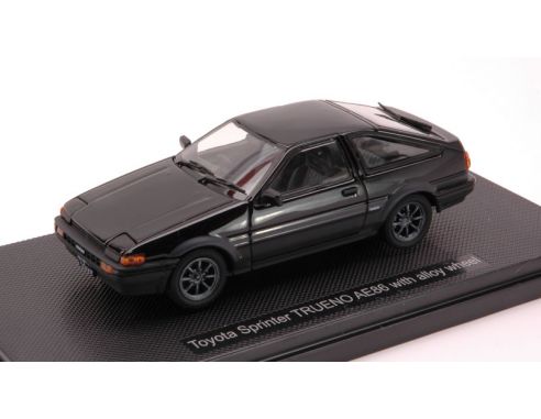 Ebbro EB44494 TOYOTA SPRINTER TRUENO 1983 BLACK 1:43 Modellino