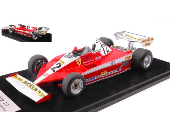 Looksmart LSF1H02 FERRARI 312 T3 G.VILLENEUVE 1978 N.12 CANADA GP 1:18 Rovinata