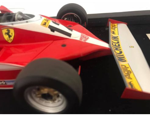 Looksmart LSF1H02 FERRARI 312 T3 G.VILLENEUVE 1978 N.12 CANADA GP 1:18 Rovinata