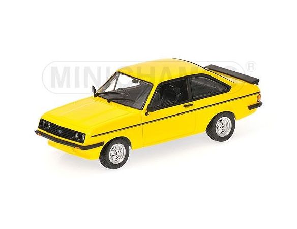 Minichamps PM400084302 FORD ESCORT RS2000 1976 YELLOW 1:43 Auto Stradali