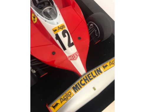 Looksmart LSF1H02 FERRARI 312 T3 G.VILLENEUVE 1978 N.12 CANADA GP 1:18 Rovinata