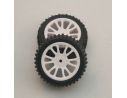 Radio Kontrol 82829PT Coppia Pneumatici completi da strada 1:16 Ricambi Accessori Modellino