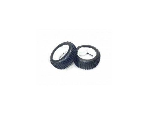 Radio Kontrol 85890 Coppia Pneumatici 1:18 Ricambi Accessori Modellino