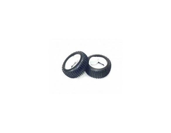 Radio Kontrol 85890 Coppia Pneumatici 1:18 Ricambi Accessori Modellino