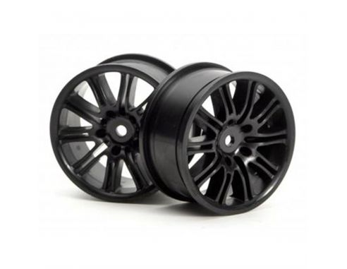 HPI Racing 3771 Coppia Cerchi neri 26mm Ricambi Accessori Modellino