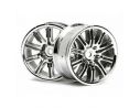 HPI Racing 3772 Coppia Cerchi Spoke Motor Sport 26mm Ricambi Accessori Modellino