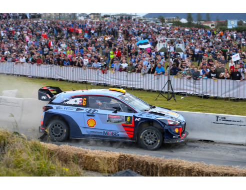 Ixo model RAM691 HYUNDAI i20 WRC N.6 2nd RALLY AUSTRALIA 2018 PADDON-MARSHALL 1:43 Modellino